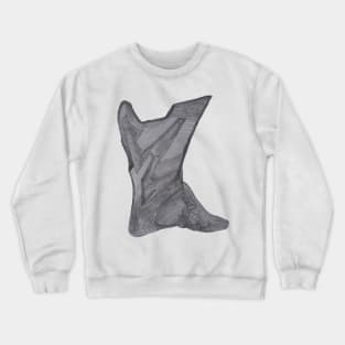 white beard Crewneck Sweatshirt